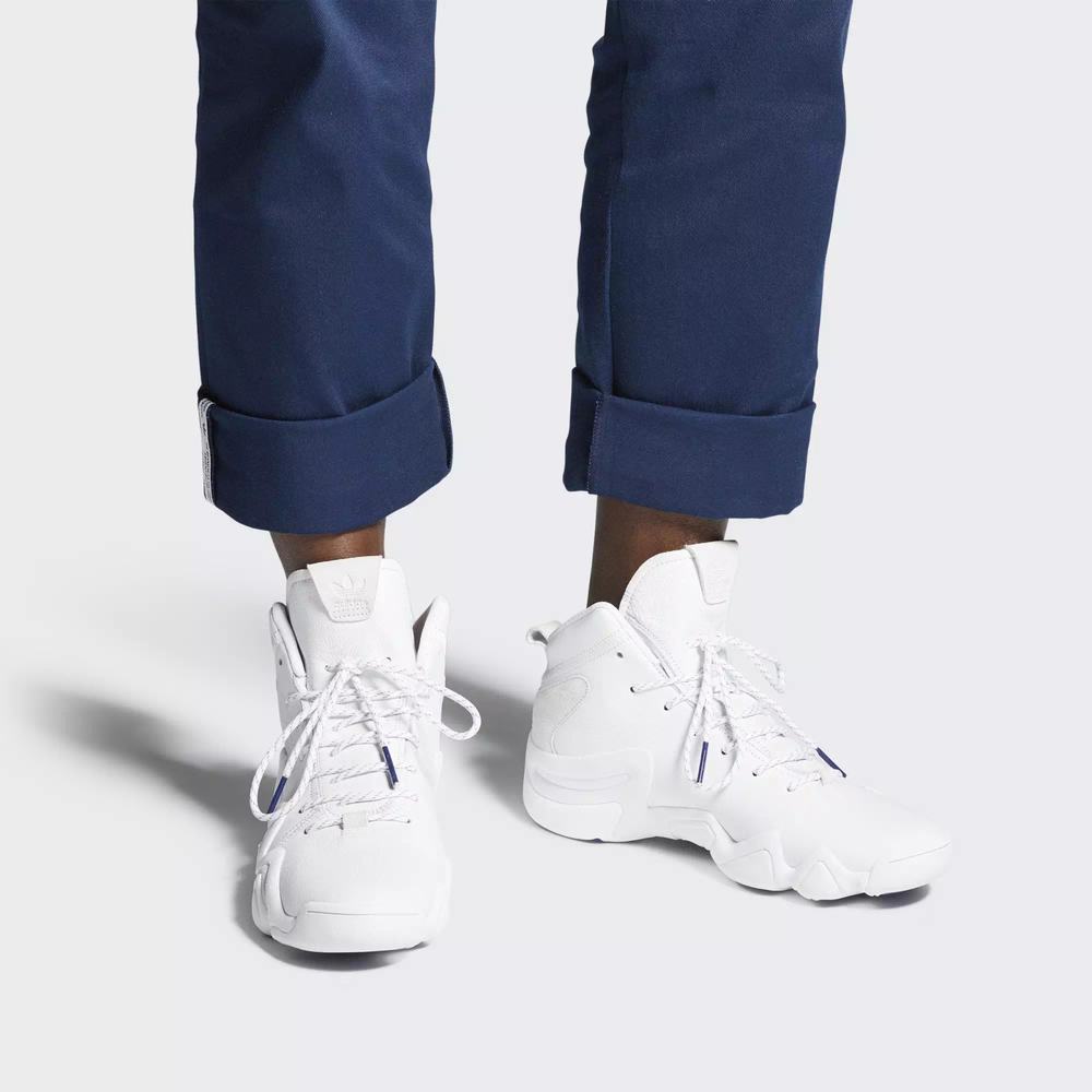 Adidas Crazy 8 ADV Tenis Blancos Para Hombre (MX-42778)